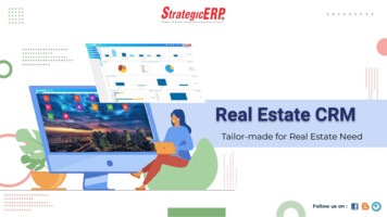 Real Estate CRM - StrategicERP