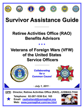 Survivor Assistance Guide - Udonvfw10249 