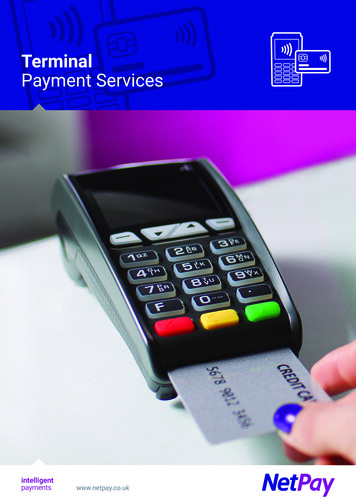 Terminal Payment Services - NetPay Merchant Services Limited