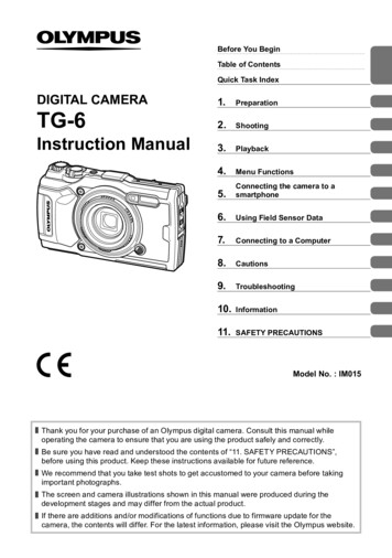 Instruction Manual 3. 5. - GetOlympus 