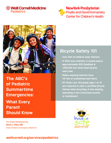 Bicycle Safety 101 - Cornell University