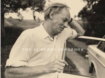 The Al Purdy Songbook
