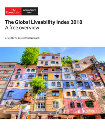 The Global Liveability Index 2018 A Free Overview