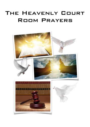 The Heavenly Court Room Prayers - Kanaan Ministries