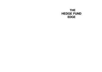 THE HEDGE FUND EDGE - Samuelssons Rapport