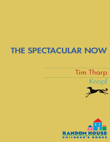 The Spectacular Now - Weebly