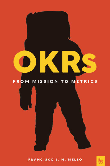 OKRs, From Mission To Metrics - Qulture.Rocks