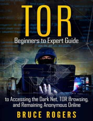 TOR : Beginners To Expert Guide To Accessing The Dark Net .