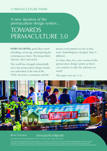 TOWARDS PERMACULTURE 3 - Pacific-edge.info
