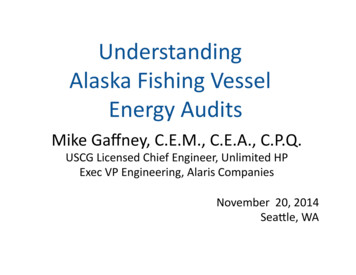 Understanding AlaskaFishing Vessel Energy Audits 