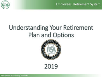 Understanding Your Retirement Plan And Options - RSA Al