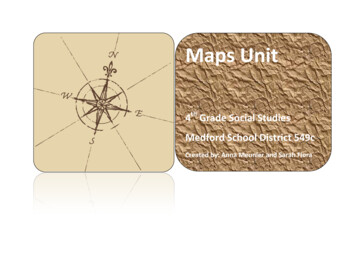 Maps Unit - Medford School District