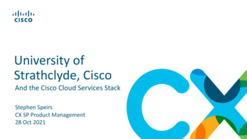 University Of Strathclyde, Cisco - Uk5g 