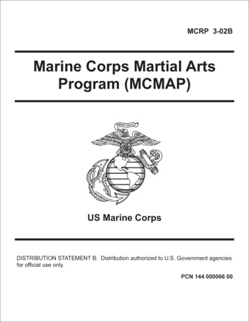 Marine Corps Martial Arts Program (MCMAP)