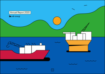 Annual Report 2020 - Varenergi.no