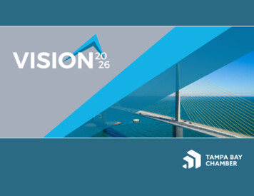 VISION2026 - Tampa Bay Chamber Of Commerce