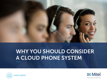 Why You Should Consider A Cloud Phone System
