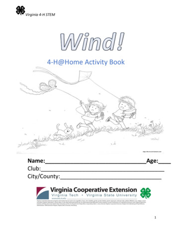 4-H@Home Activity Book