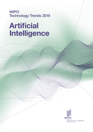 WIPO Technology Trends 2019: Artificial Intelligence