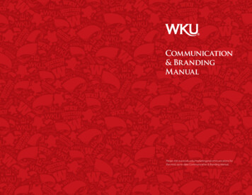 Communication & Branding Manual - WKU