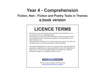 Year 4 - Comprehension