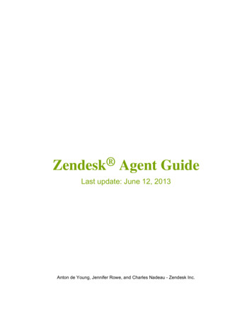 Zendesk Agent Guide