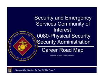 Physical Security Career Road Map