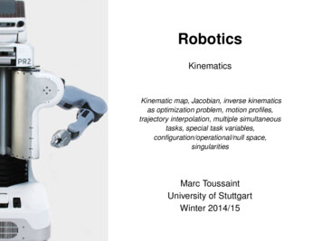 Introduction To Robotics Kinematics - TU Berlin