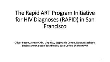 The Rapid ART Program Initiative For HIV Diagnoses (RAPID .