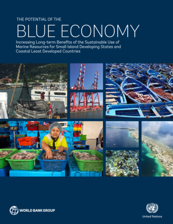 THE POTENTIAL OF THE BLUE ECONOMY - United Nations
