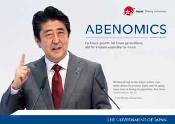 ABENOMICS - Government Of Japan