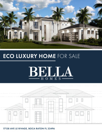 ECO LUXURY HOME FOR SALE - Bellahomes.us