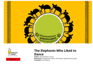 Dance The Elephants Who Liked To - Booksie