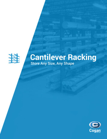 Cantilever Racking - Camara Industries