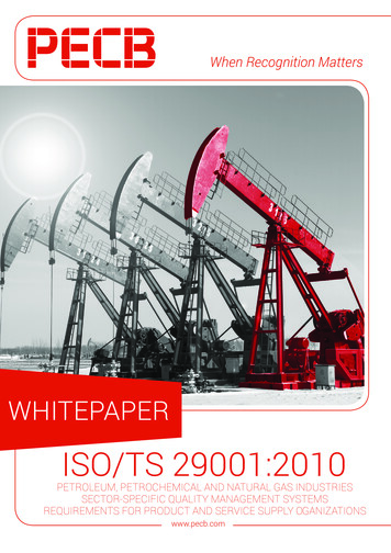 ISO/TS 29001:2010 - PECB