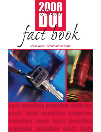 2008 Illinois Fact Book DUI