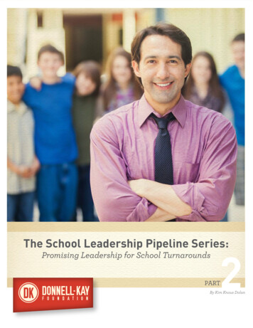 The School Leadership Pipeline Series: 2 - DK Foundation