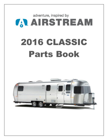 2016 Classic Parts Book - Airstream 