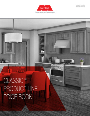 CLASSIC PRODUCT LINE PRICE BOOK - Baer Supply