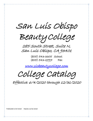 San Luis Obispo Beauty College
