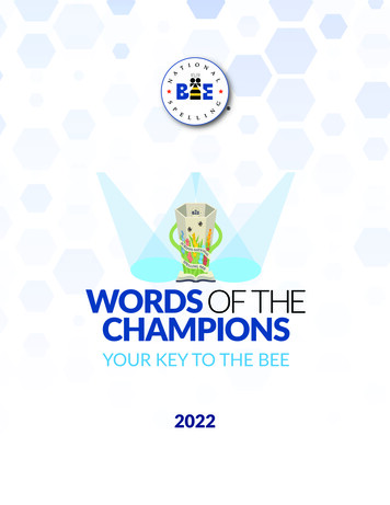 2022 - Spellingbee 