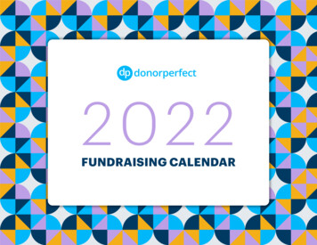 2022 - Fundraising Software For NonProfit Donor Management By DonorPerfect
