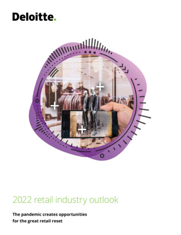 2022 Retail Industry Outlook - Deloitte