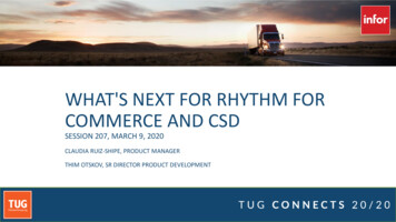 What's Next For Rhythm For Commerce And CSD