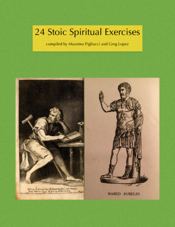 24 Stoic Spiritual Exercises