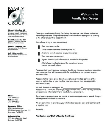 Welcome To Family Eye Group