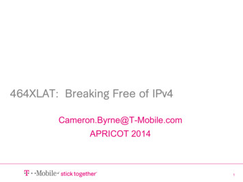 464XLAT: Breaking Free Of IPv4 - APNIC