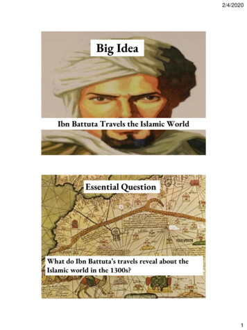 Ibn Battuta Travels The Islamic World