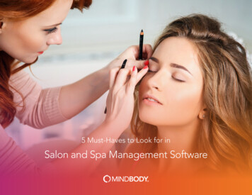 Salon And Spa Management Software - Mindbody