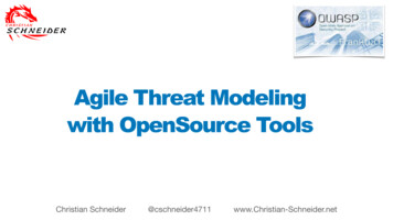 OWASP FFM - Agile Threat Modeling With OpenSource Tools